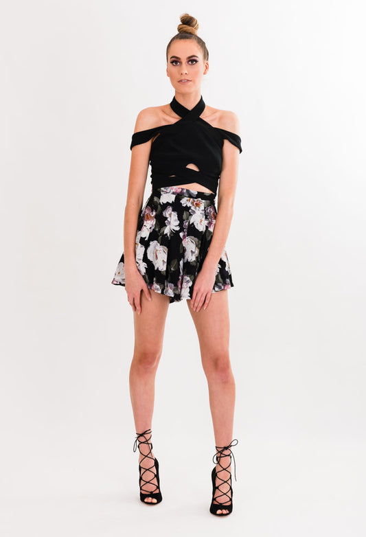 Choker Floral 
