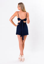 Load image into Gallery viewer, Hello Navy Playsuit